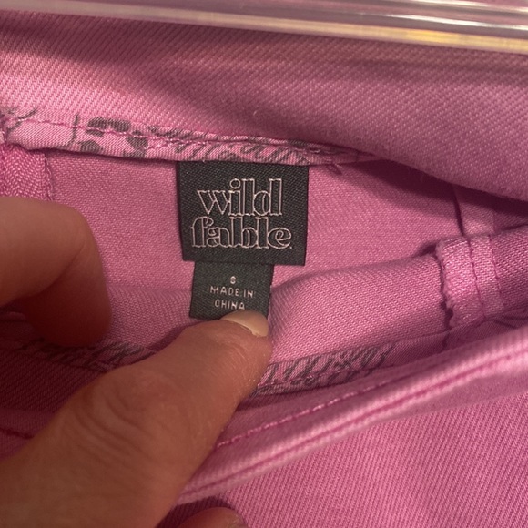 Front Seamed Denim Mini - Picture 3 of 3